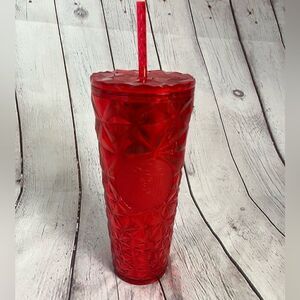 Starbucks holiday christmas 2023 red prism venti tumblr cold cup